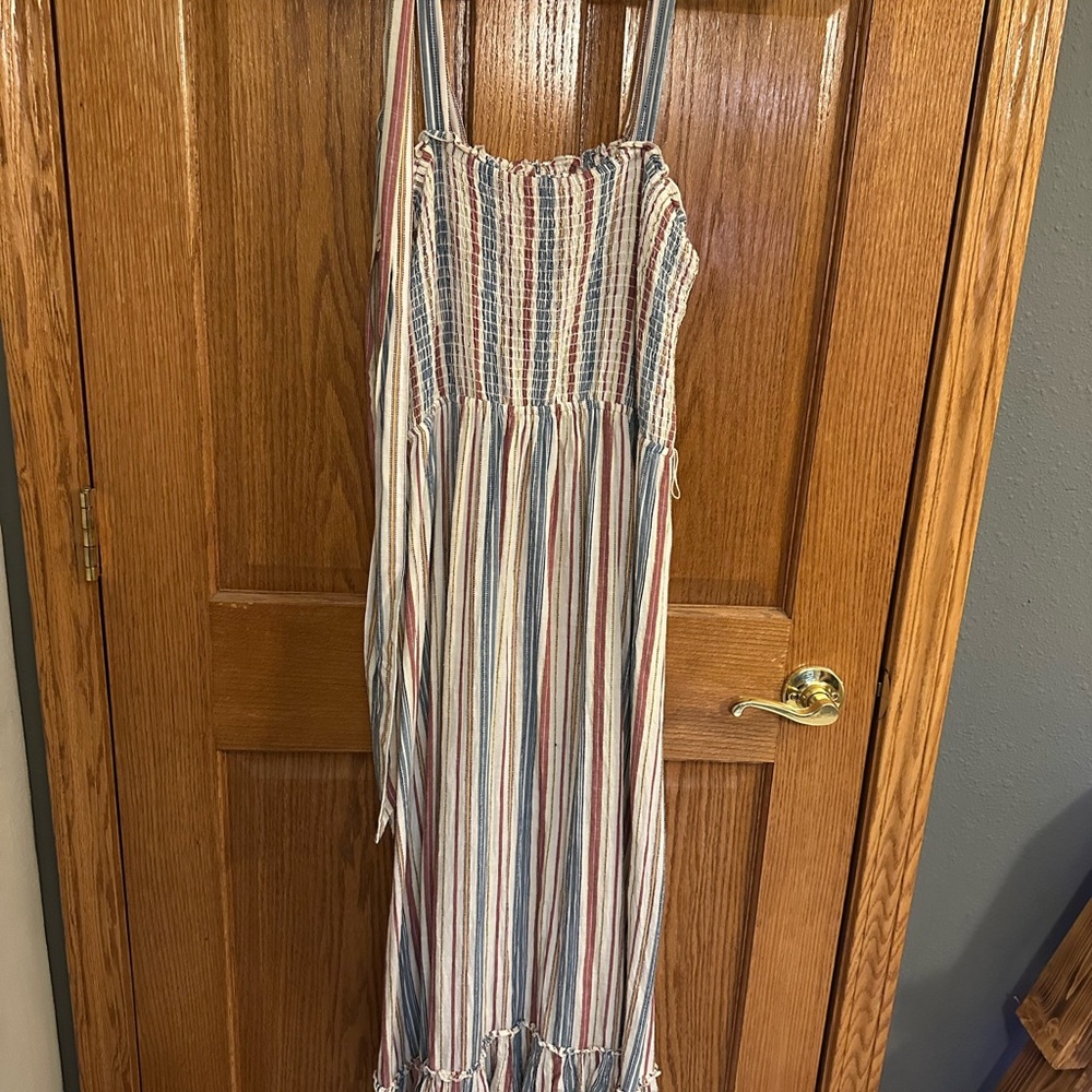 SO Multicolor Striped Dress